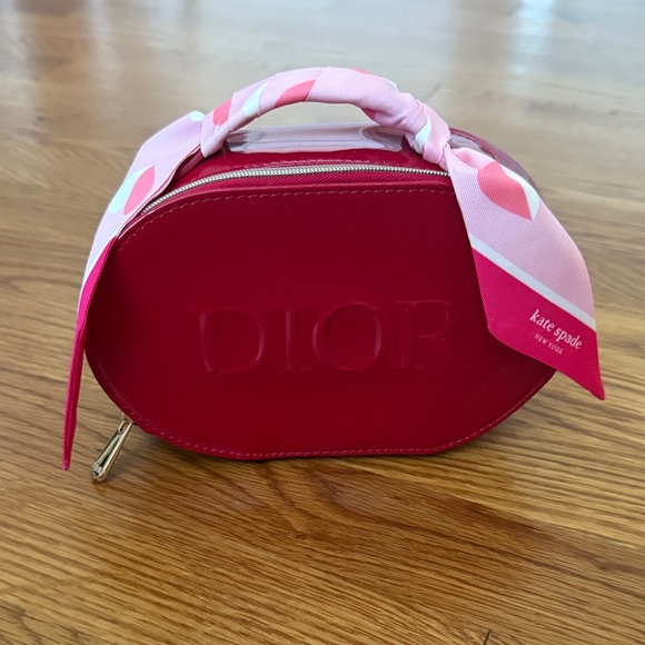 Dior Accessories - Dior small vanity and Kate Spade scarf